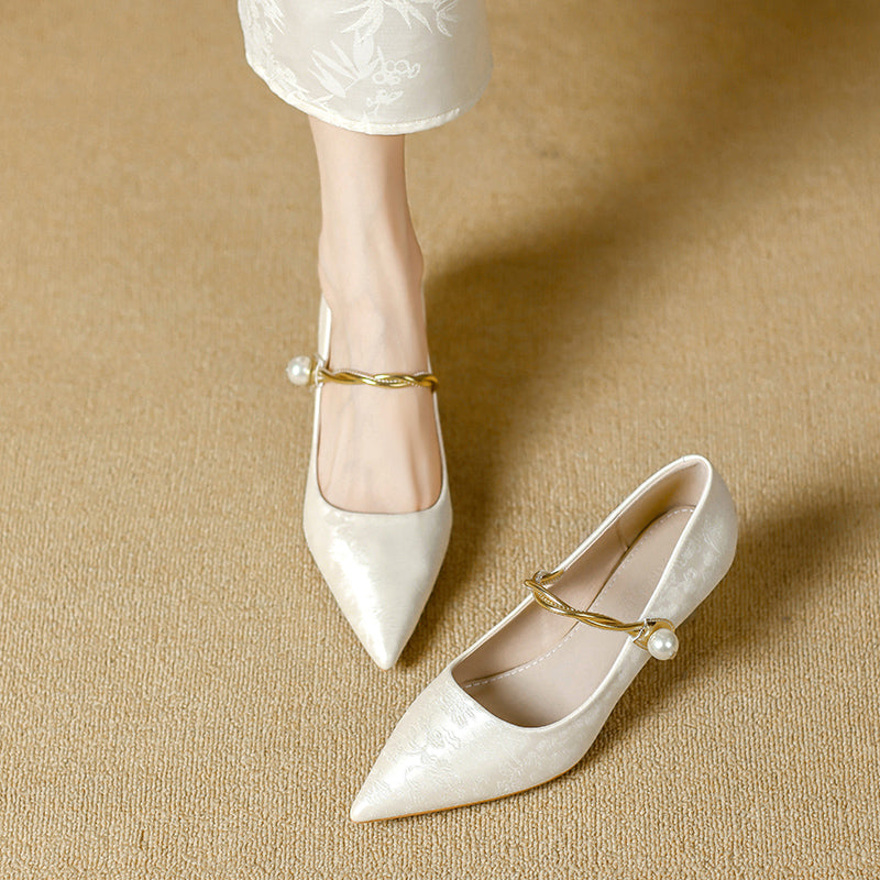 Cherie | Elegant Kitten Heels