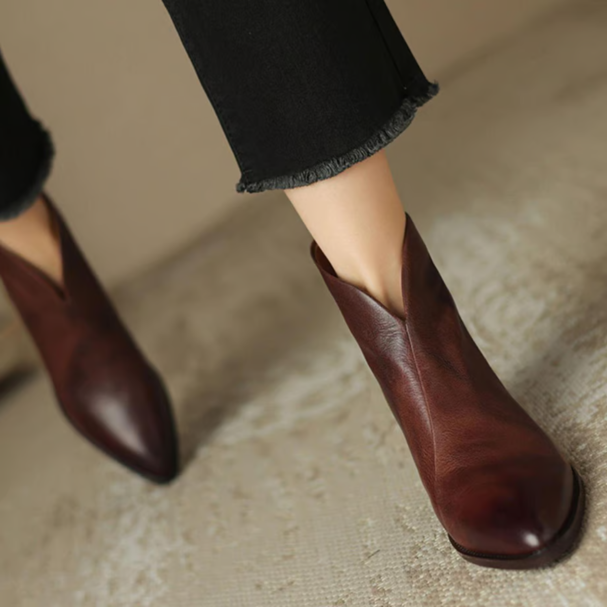Amelia | Luxury Low Boots