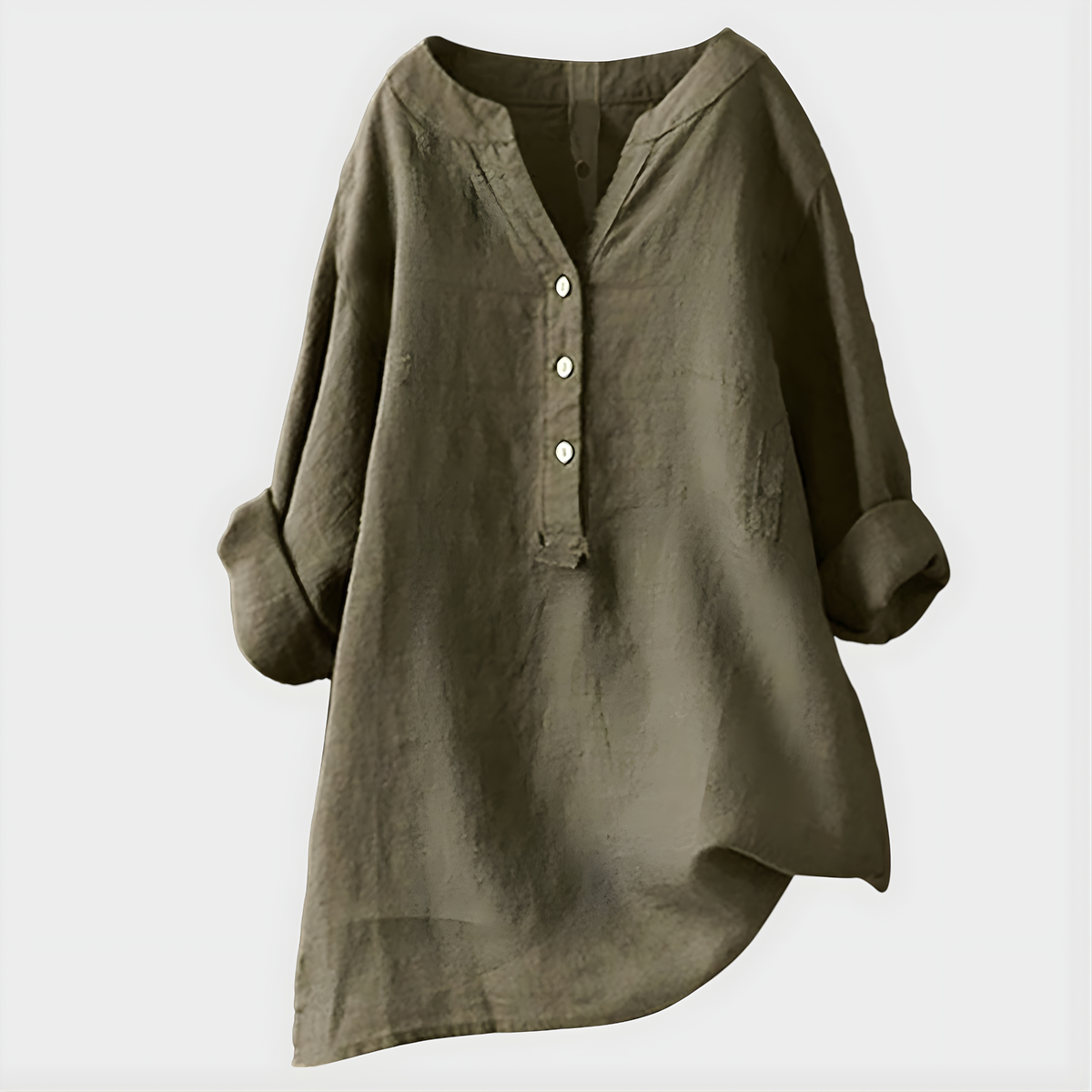 Nika | Elegant V-Neck Blouse