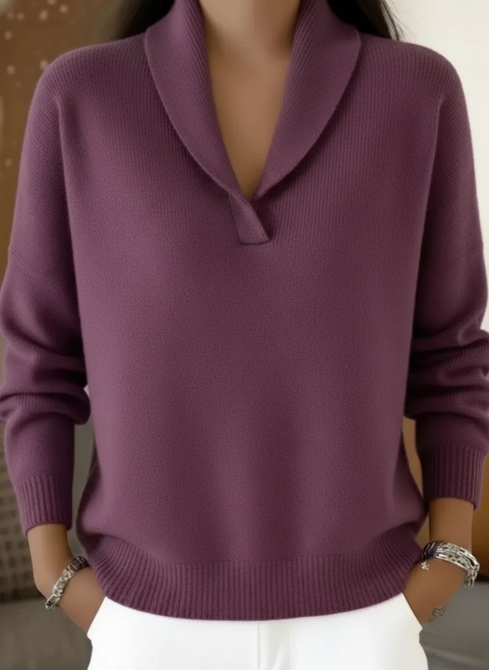 Lucy | V-Neck Sweater