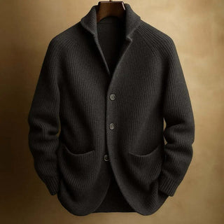 Nolan | Ribbed Button-Front Cardigan