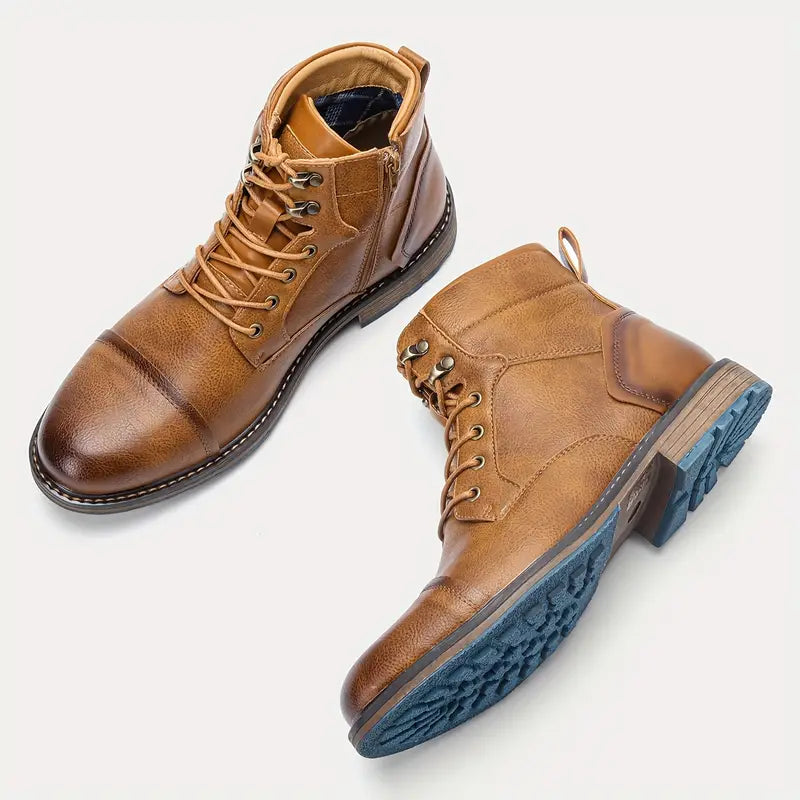 Edward | Lace-Up Ankle Boots