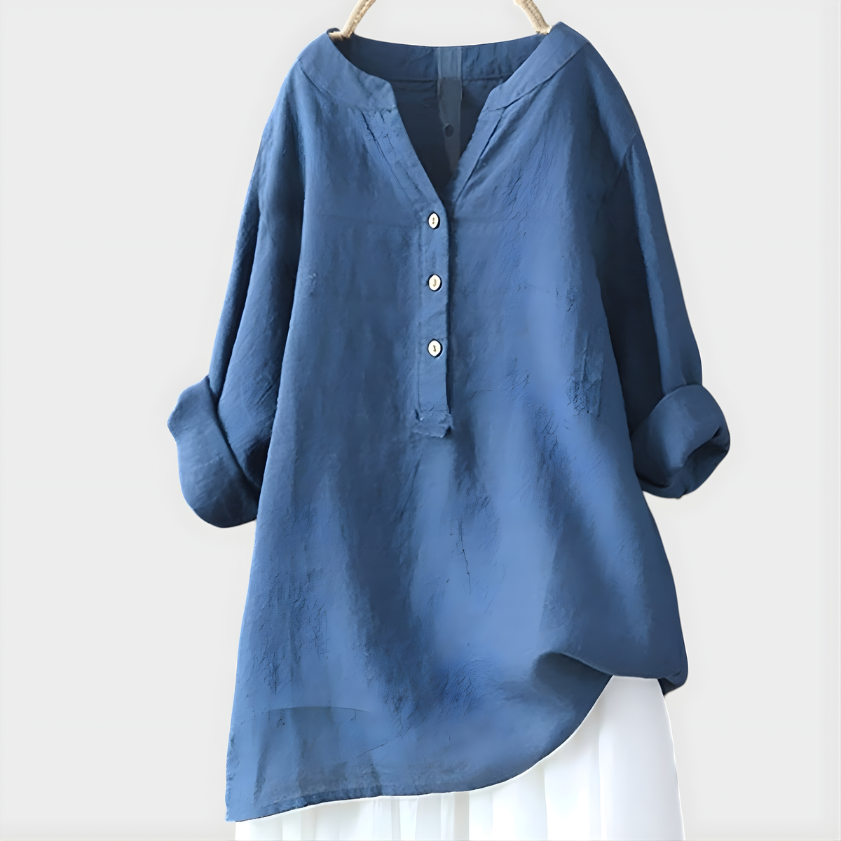 Nika | Elegant V-Neck Blouse