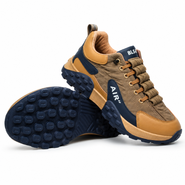 Tarek | Wide-Toe Lace-Up Walking Shoes