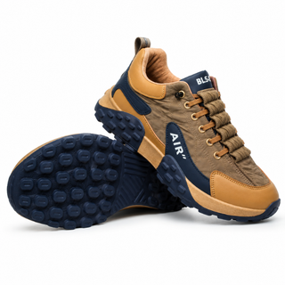 Tarek | Wide-Toe Lace-Up Walking Shoes