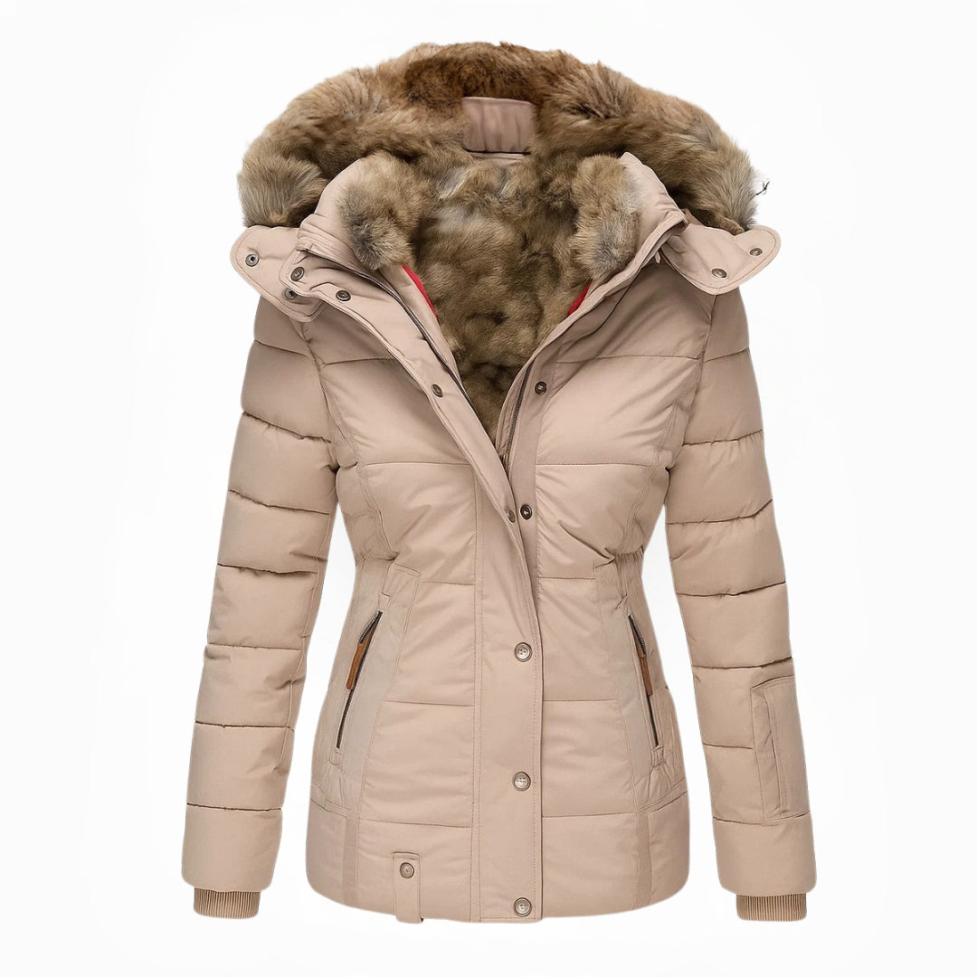 Margot | Hooded Quilted Winter Coat