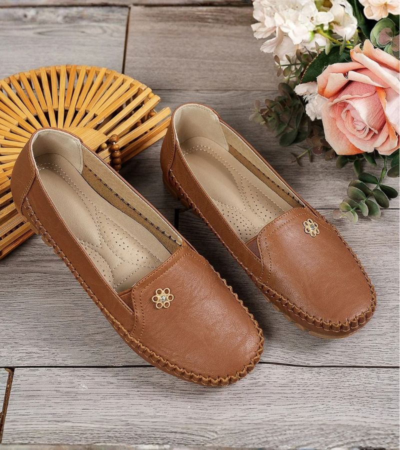 Mireya | Floral-Detail Slip-On Loafers