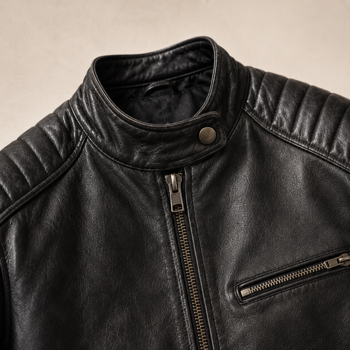 Bennett | Paneled Moto Jacket