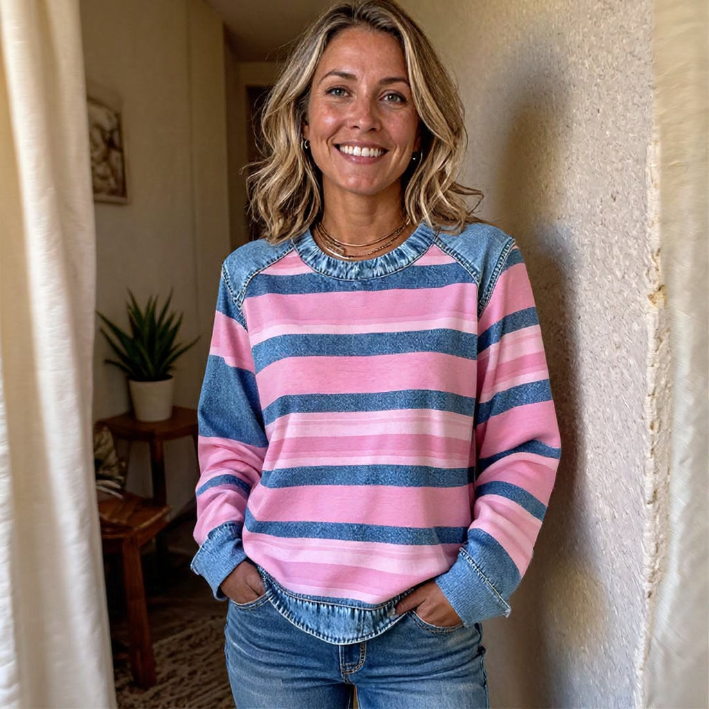 Andrea | Soft Striped Top