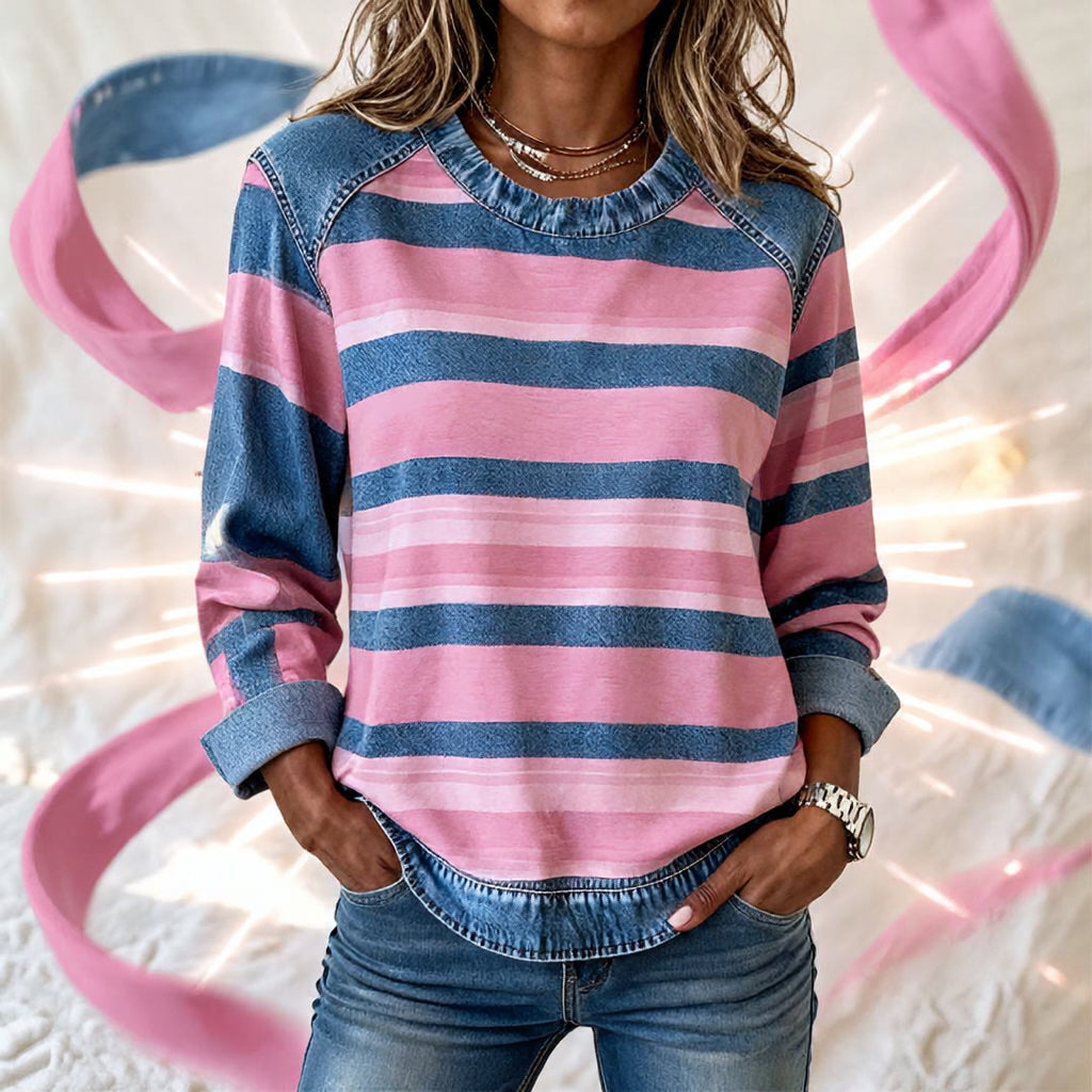 Andrea | Soft Striped Top