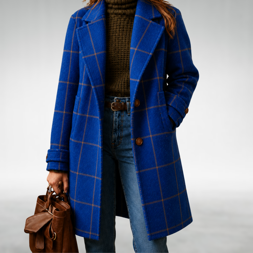 Lauren | Classic Checkered Coat