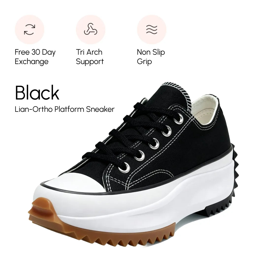 Solene | Platform Lace-Up Sneakers