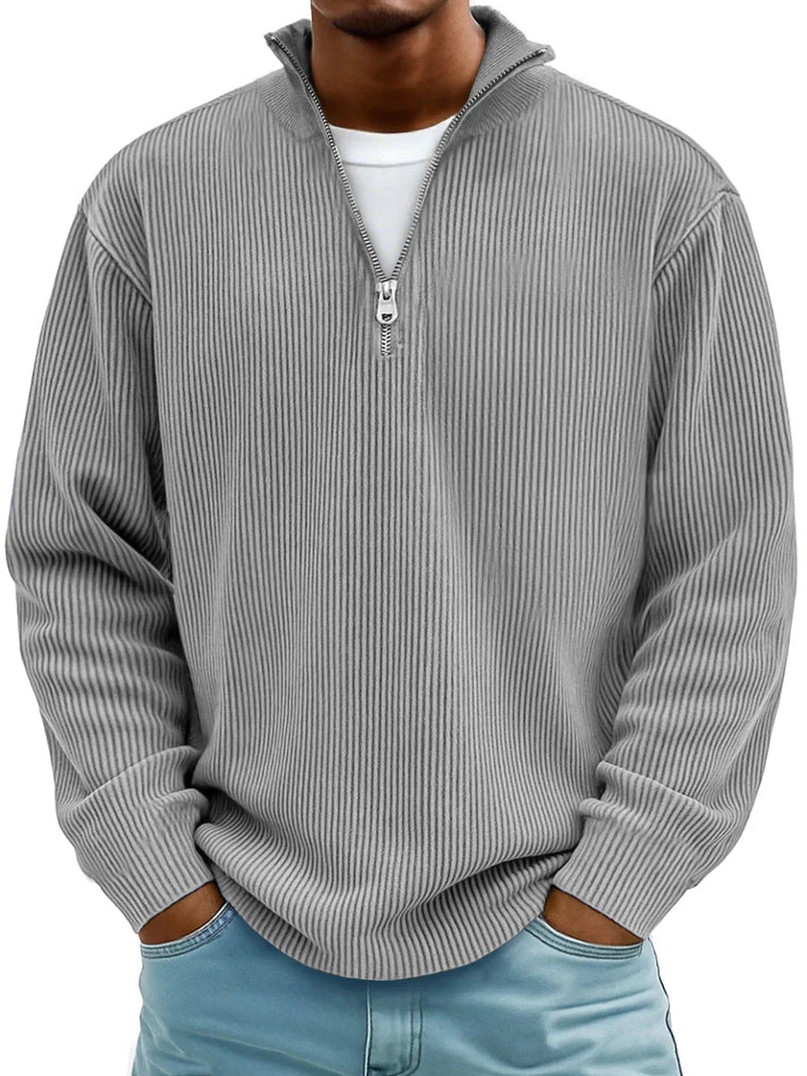Alan | Zip-Collar Sweater