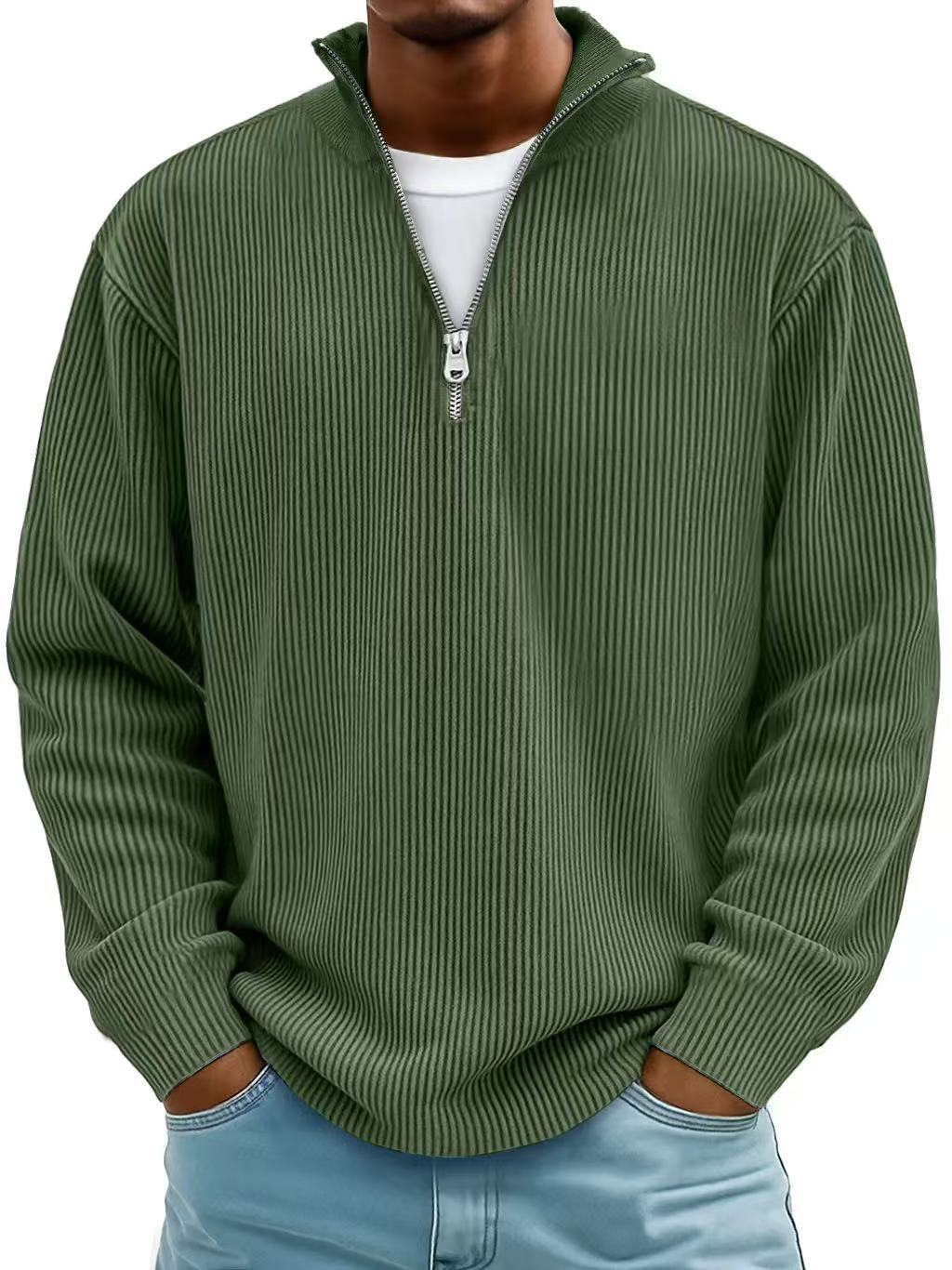 Alan | Zip-Collar Sweater