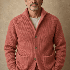 Nolan | Ribbed Button-Front Cardigan