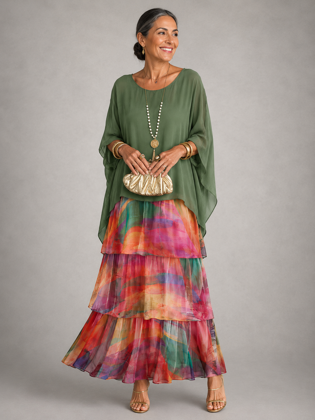 Rosalind | Flowing Maxi Dress