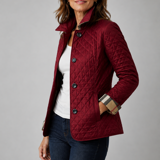 Briony | Quilted Stand-Collar Jacket