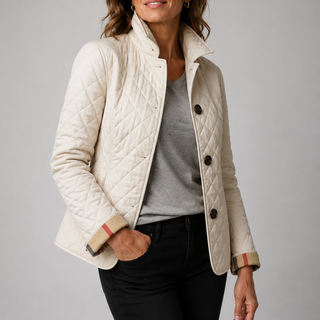Briony | Quilted Stand-Collar Jacket