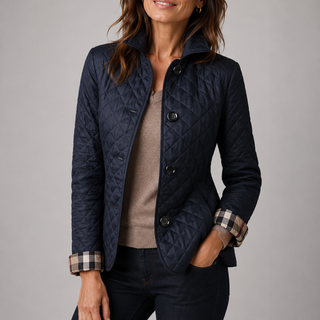 Briony | Quilted Stand-Collar Jacket
