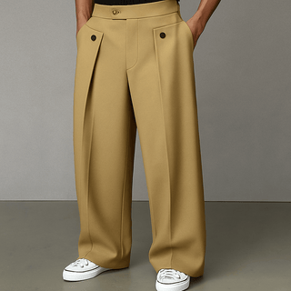 Calder | Drawstring Wide-Leg Pants