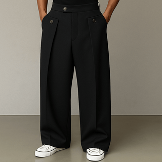 Calder | Drawstring Wide-Leg Pants