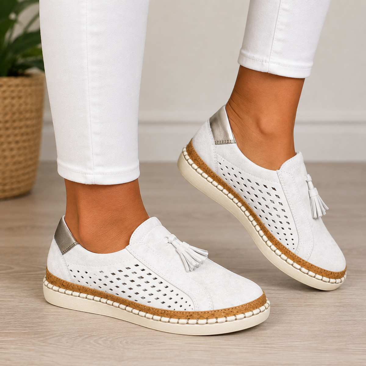 Judith | Cushioned Slip On Loafers