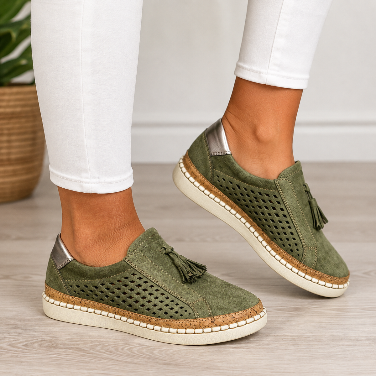 Judith | Cushioned Slip On Loafers