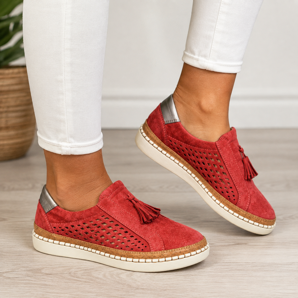 Judith | Cushioned Slip On Loafers