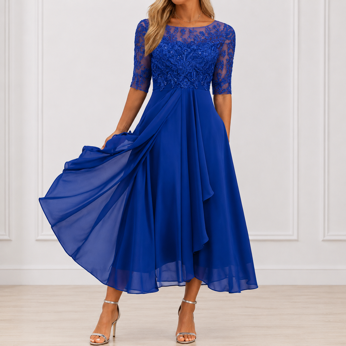 Mariella | Elegant Lace Occasion Dress