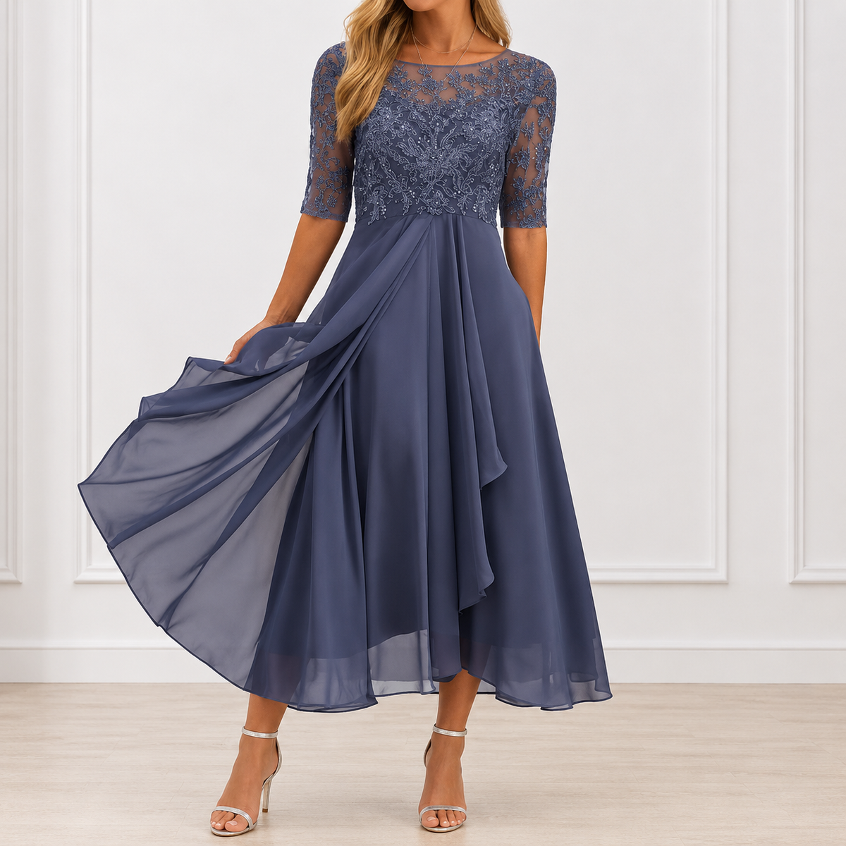 Mariella | Elegant Lace Occasion Dress