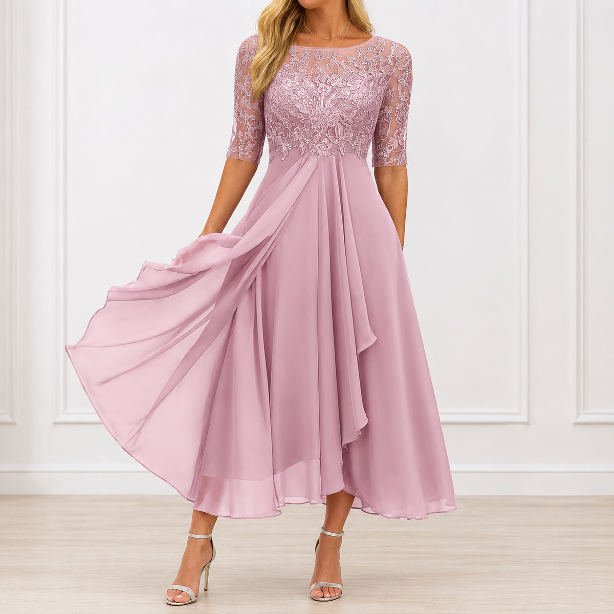 Mariella | Elegant Lace Occasion Dress