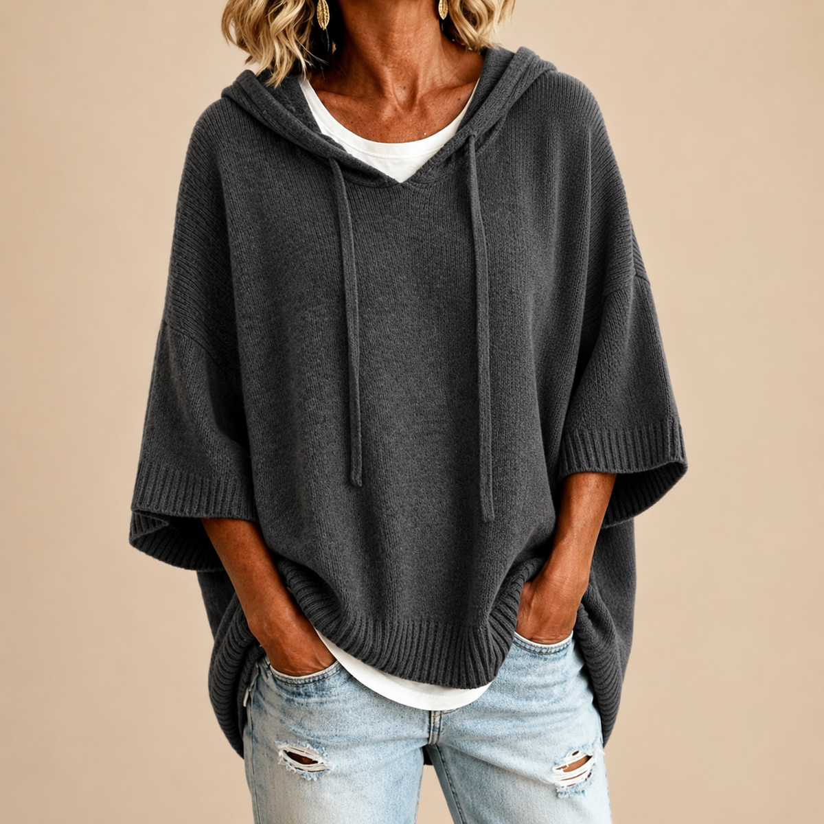 Dara | Hooded Casual Sweater