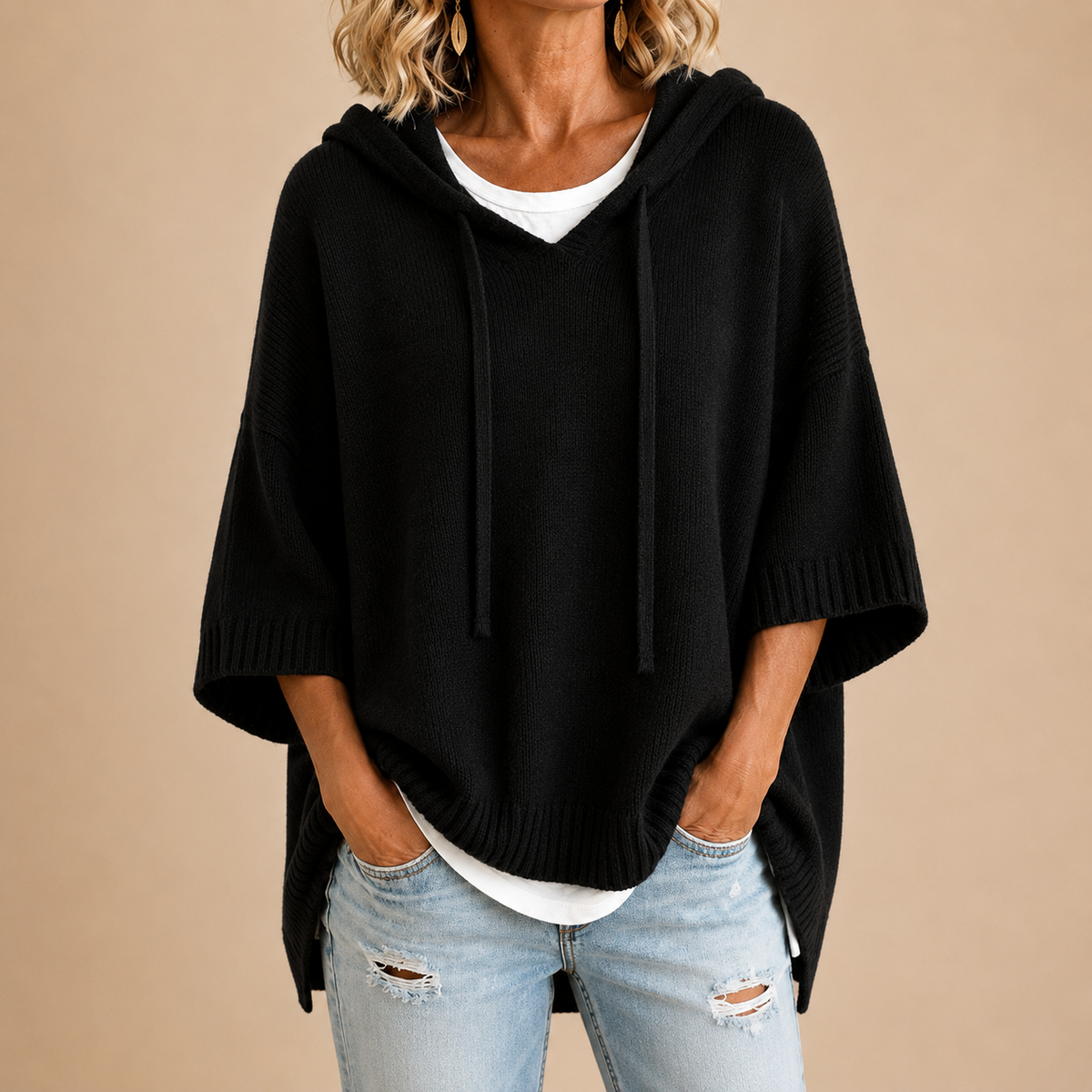 Dara | Hooded Casual Sweater