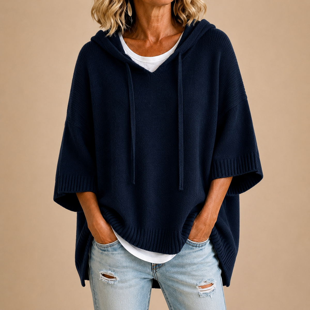 Dara | Hooded Casual Sweater