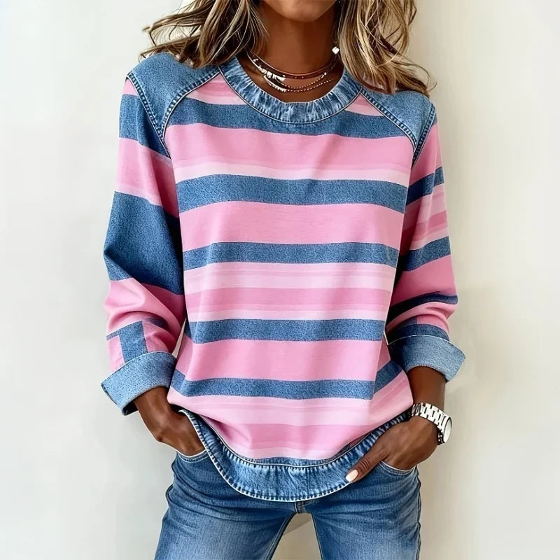 Andrea | Soft Striped Top