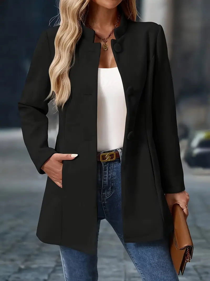 Rica | Mid-Length Overcoat Jacket for All Seasons