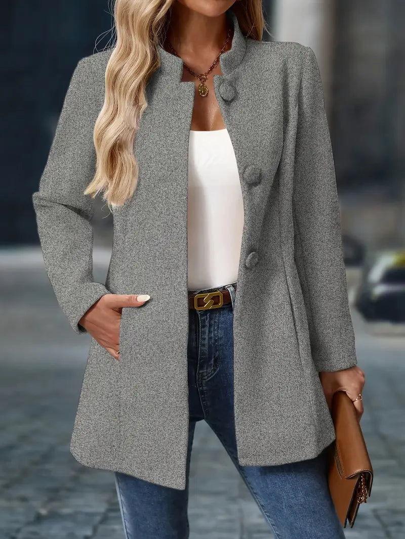 Rica | Mid-Length Overcoat Jacket for All Seasons