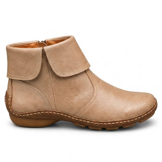 Sienna | Side-Zip Round-Toe Ankle Boots