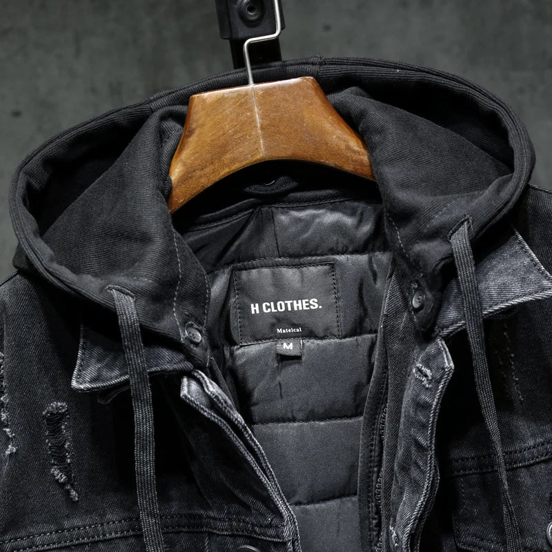 Declan | Removable-Hood Utility Jacket