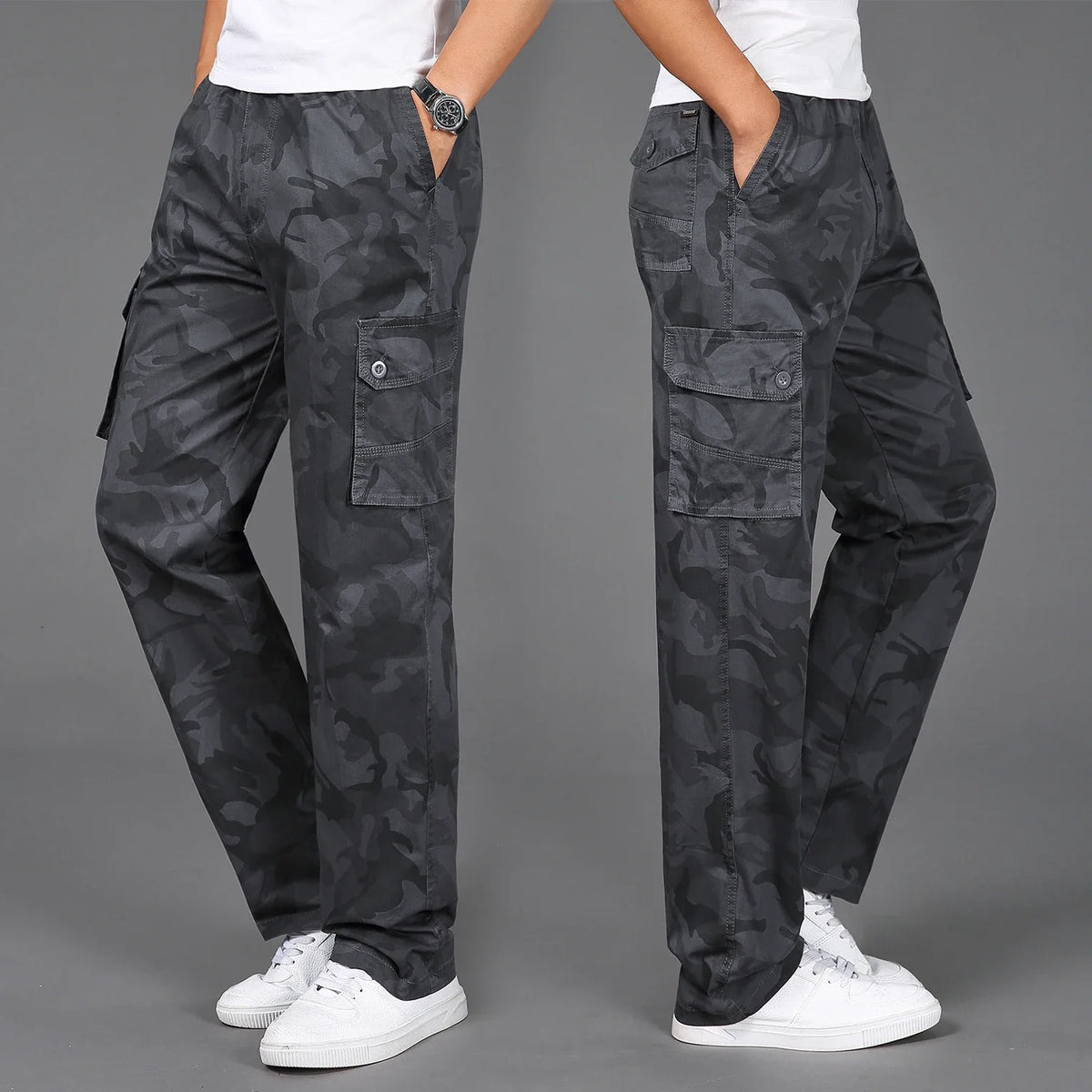 Theodore | Camo Cargo Pants
