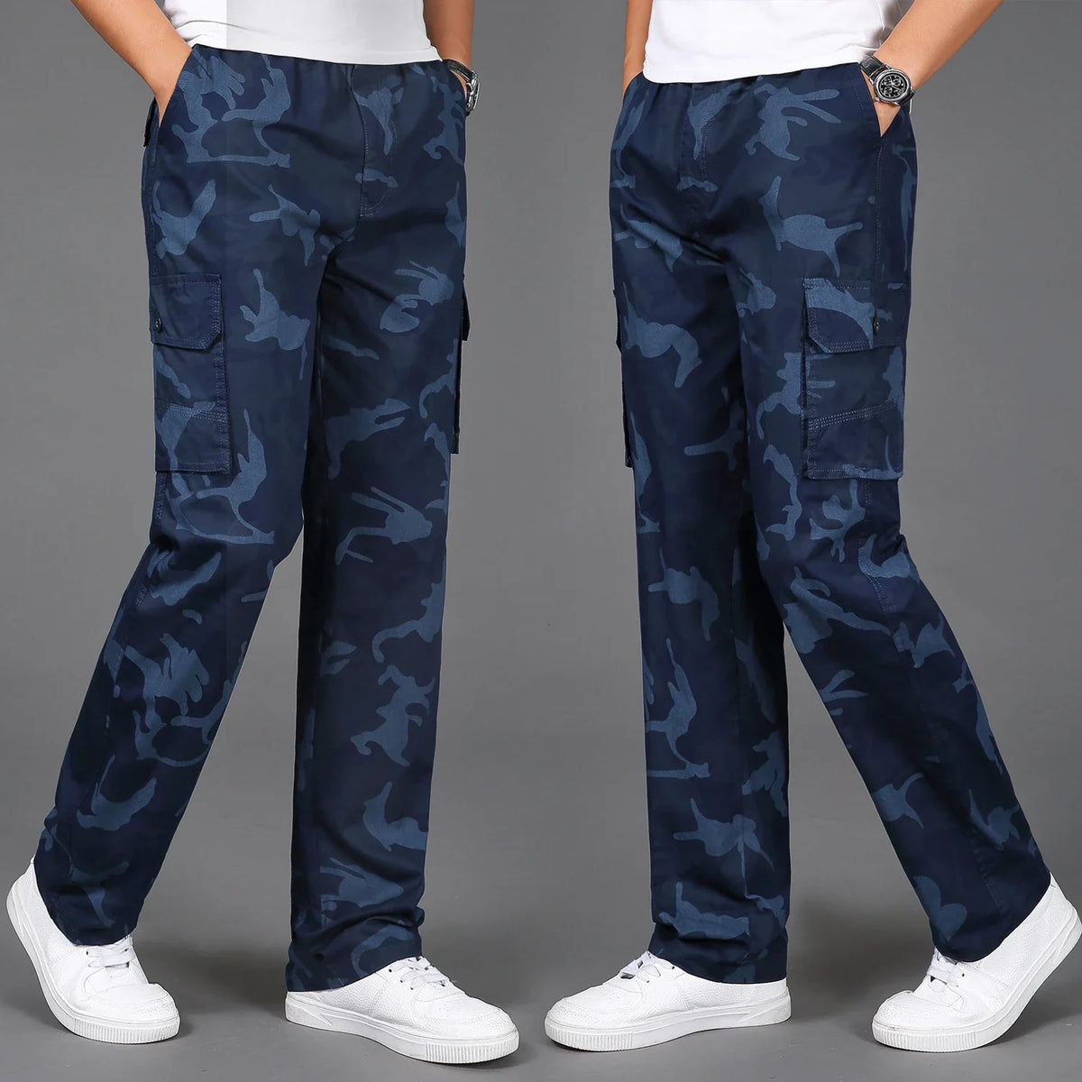 Theodore | Camo Cargo Pants