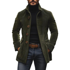 Marius | Textured Stand-Collar Jacket