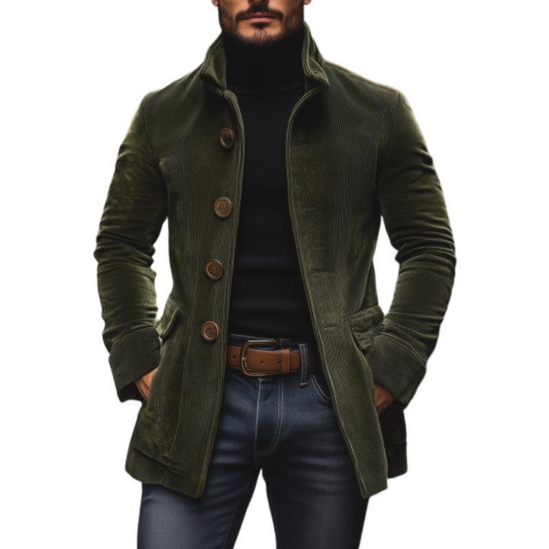 Marius | Textured Stand-Collar Jacket