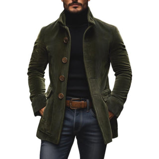 Marius | Textured Stand-Collar Jacket