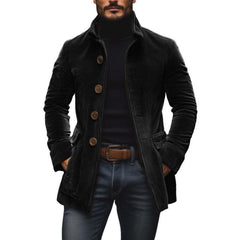 Marius | Textured Stand-Collar Jacket