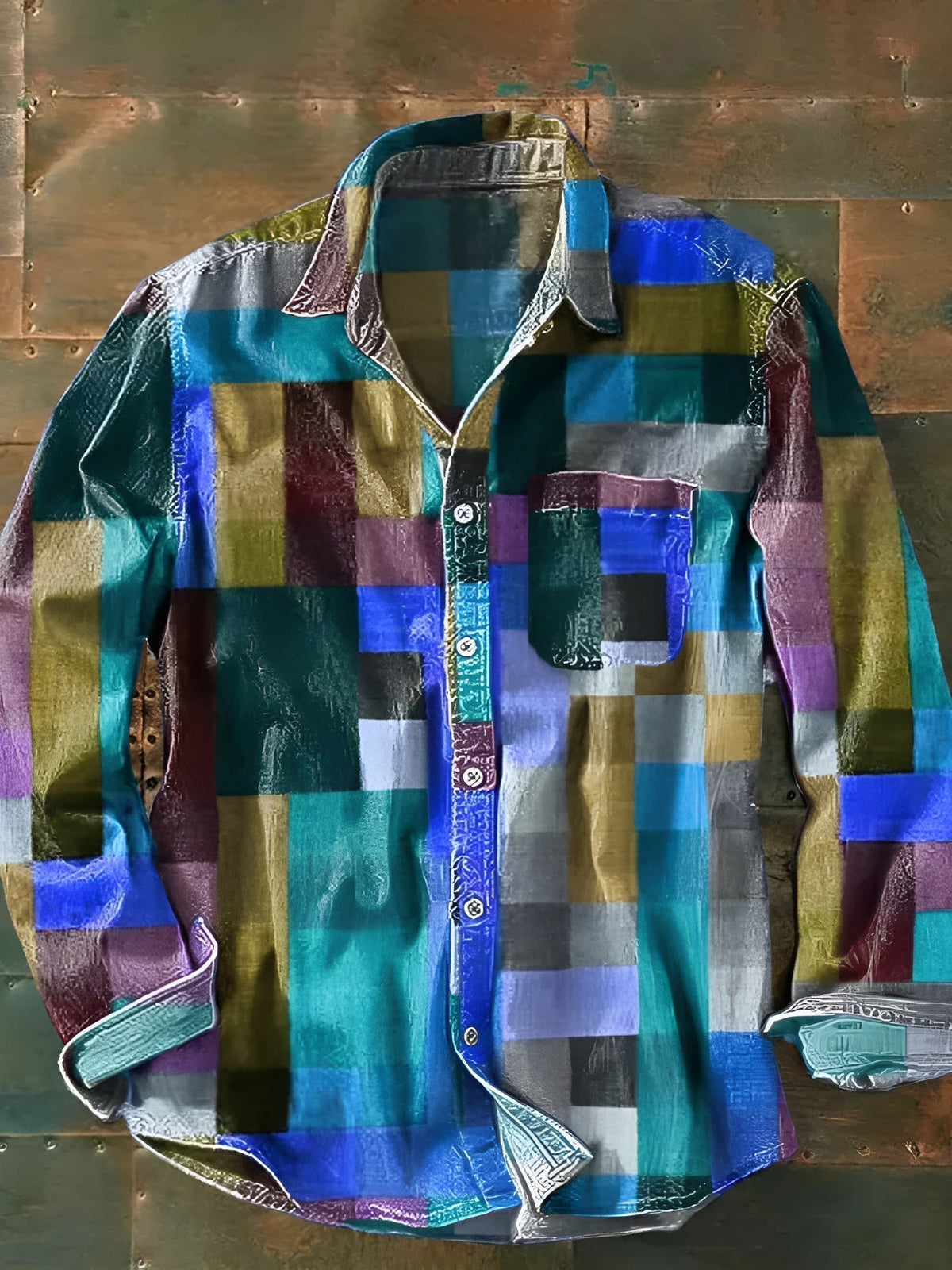 Merrick | Patchwork Statement Shirt