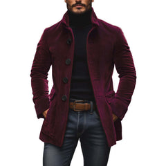 Marius | Textured Stand-Collar Jacket