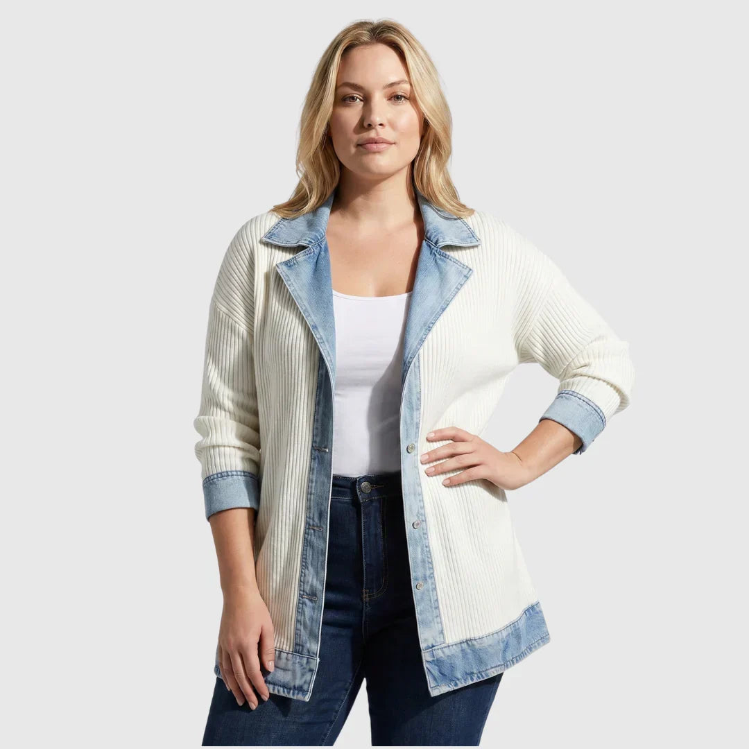 Liora | Knitted Shirt Jacket