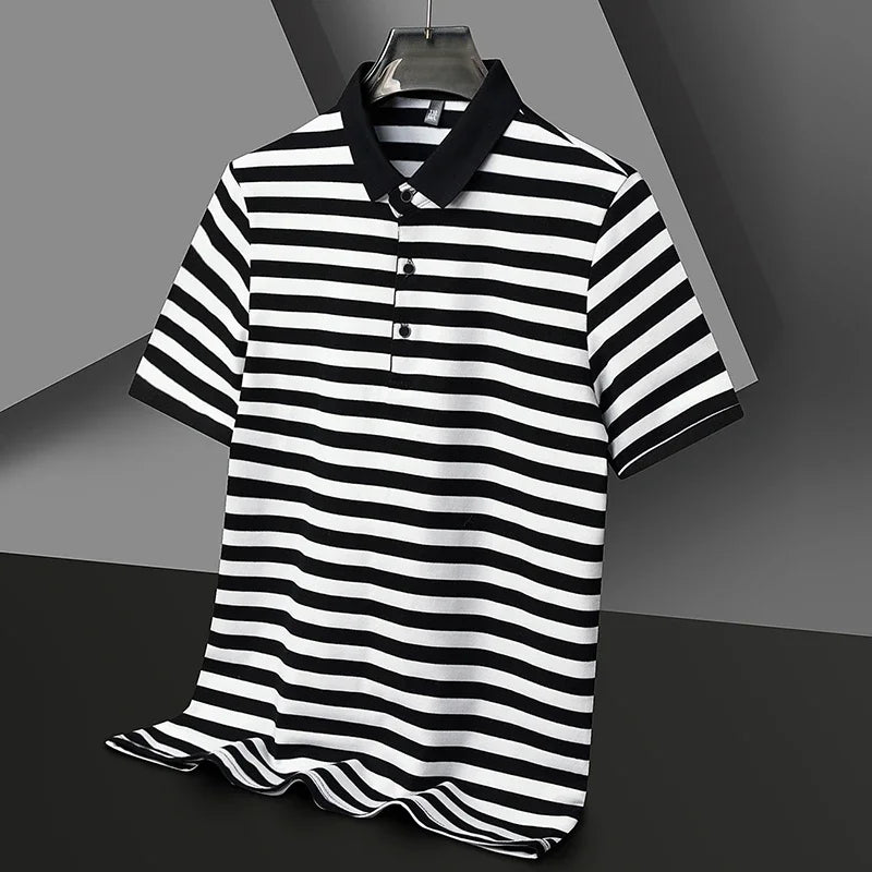 Kenneth | Striped Polo