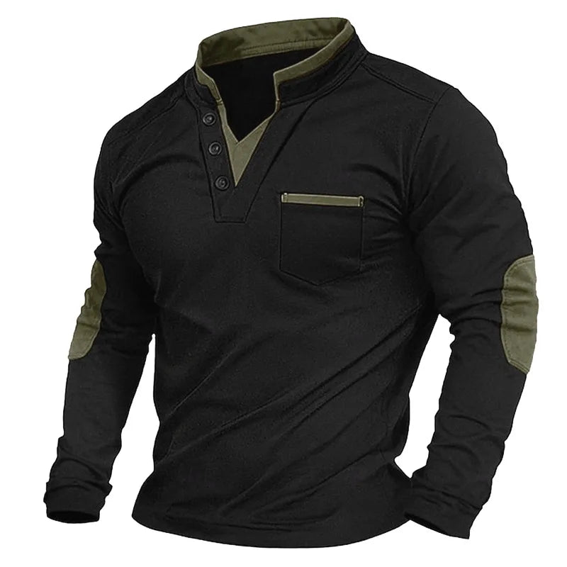 Andrew | Classic Button-Collar Sweater